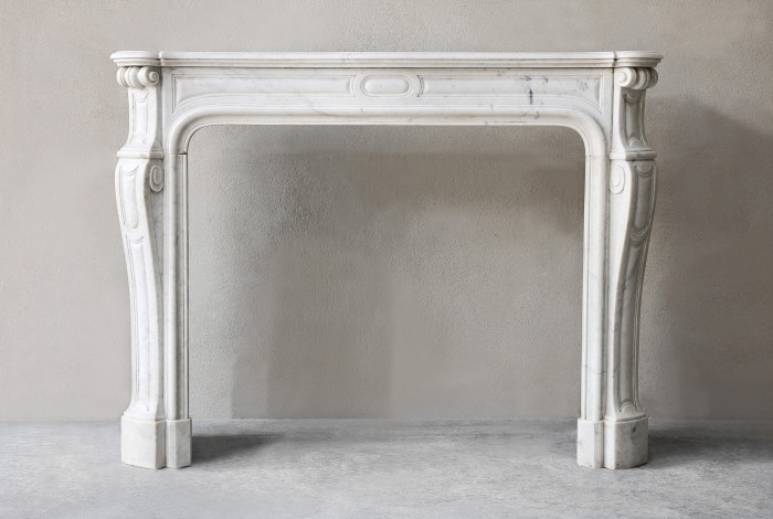 Antique Marble Fireplace