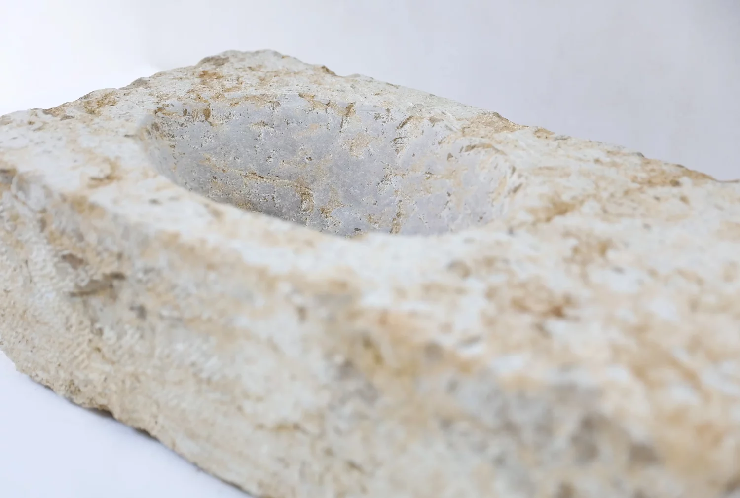 old sink of French limestone