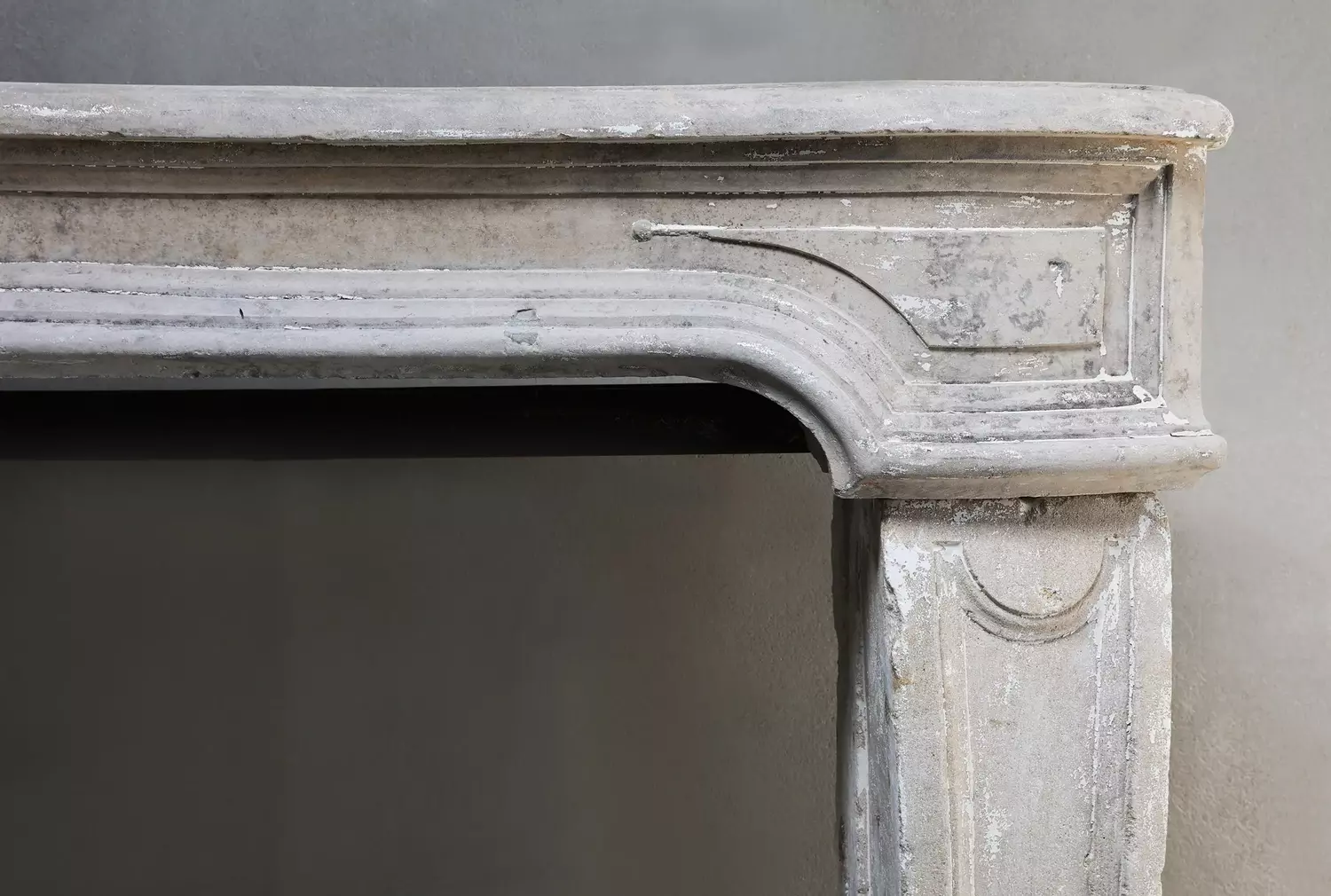 Louis XV style fireplace