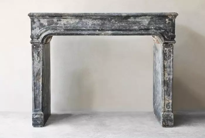 antique fireplace