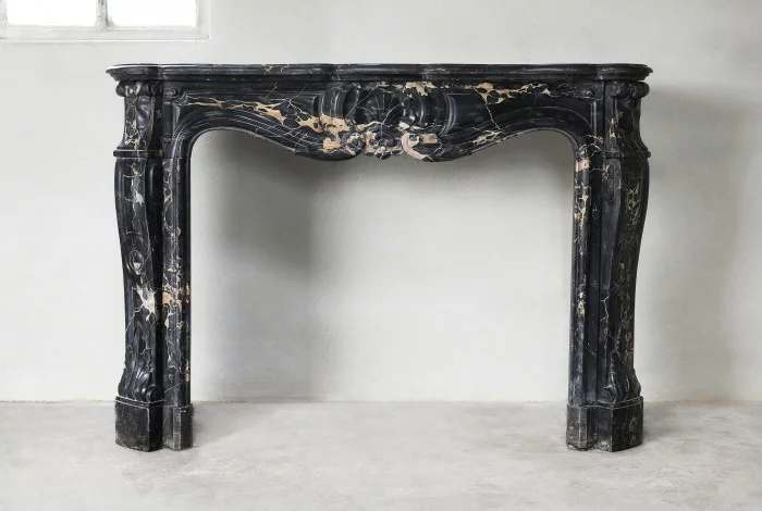 Antique marble fireplace