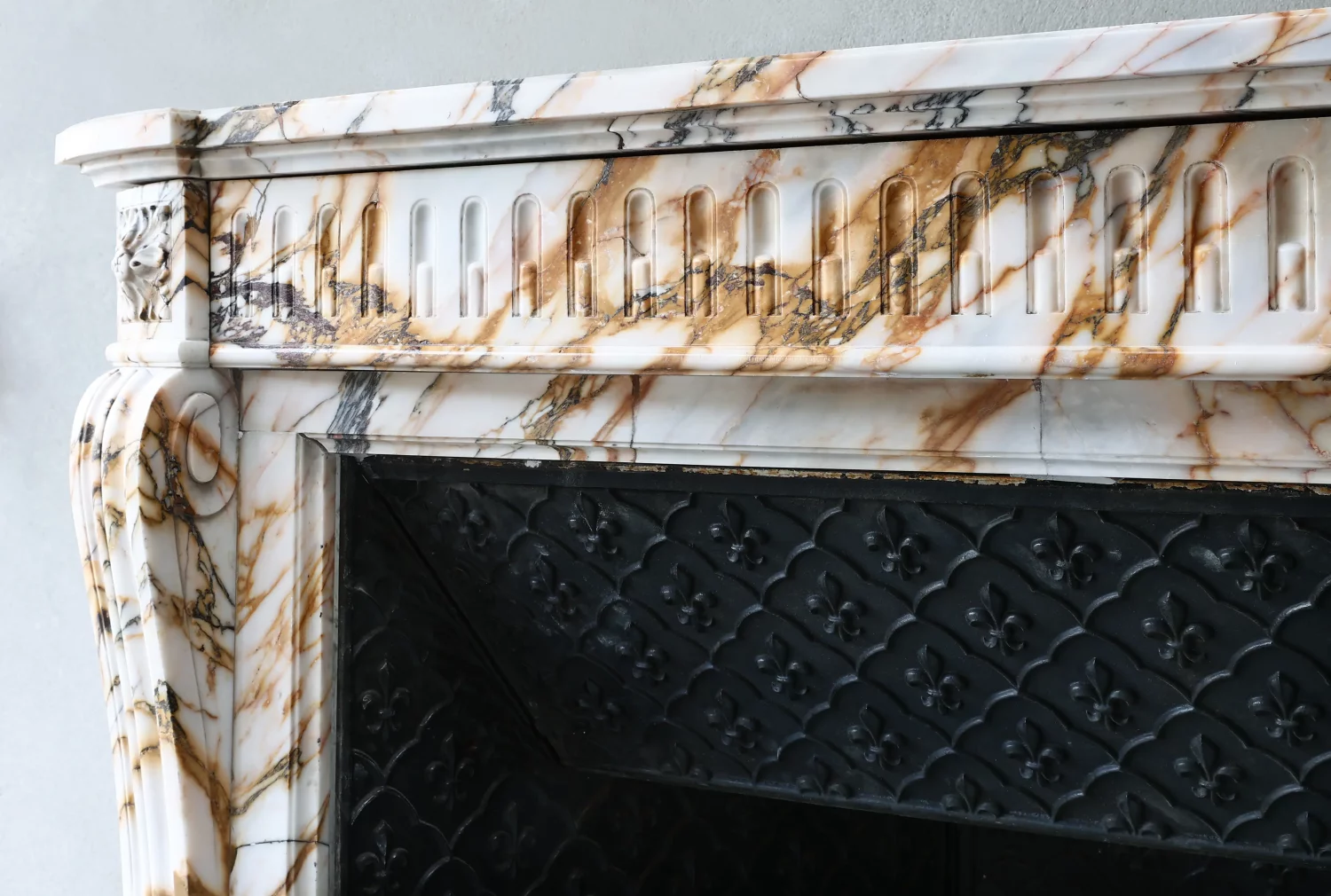 19th century fireplace