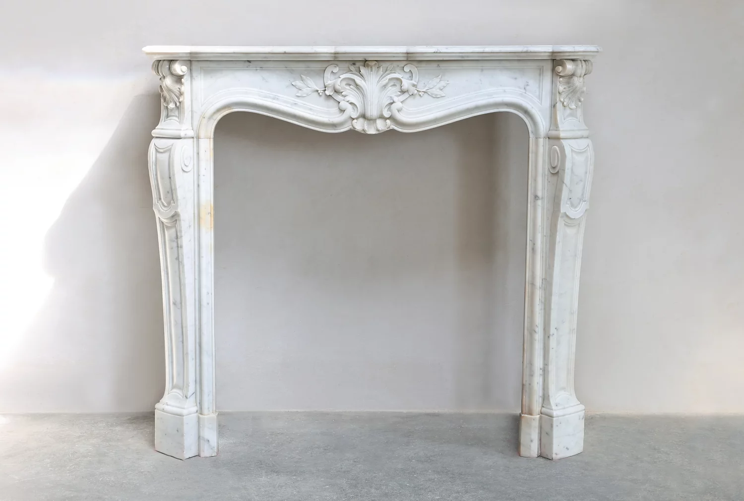 antique marble fireplace