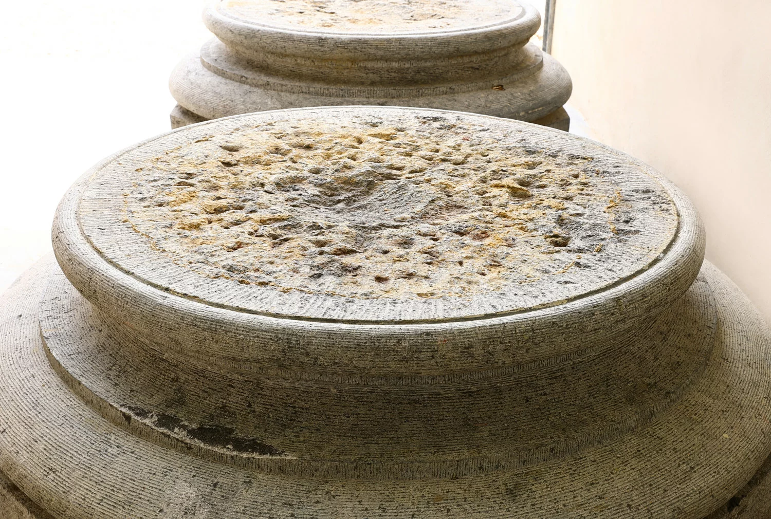 old belgian bluestone set of pedastels