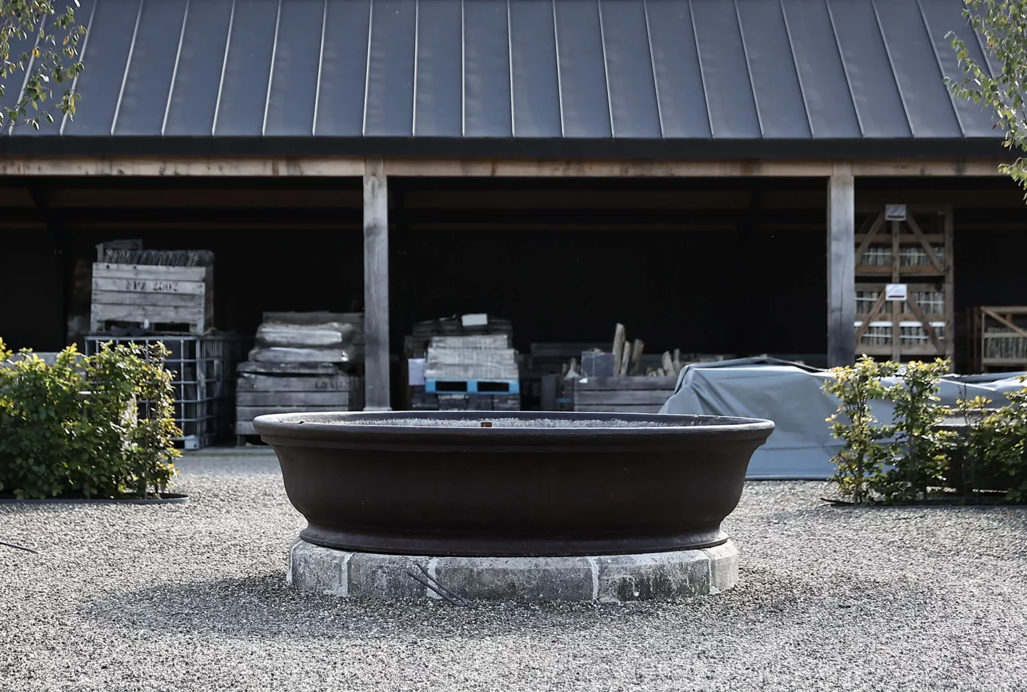 fountain of cast iron