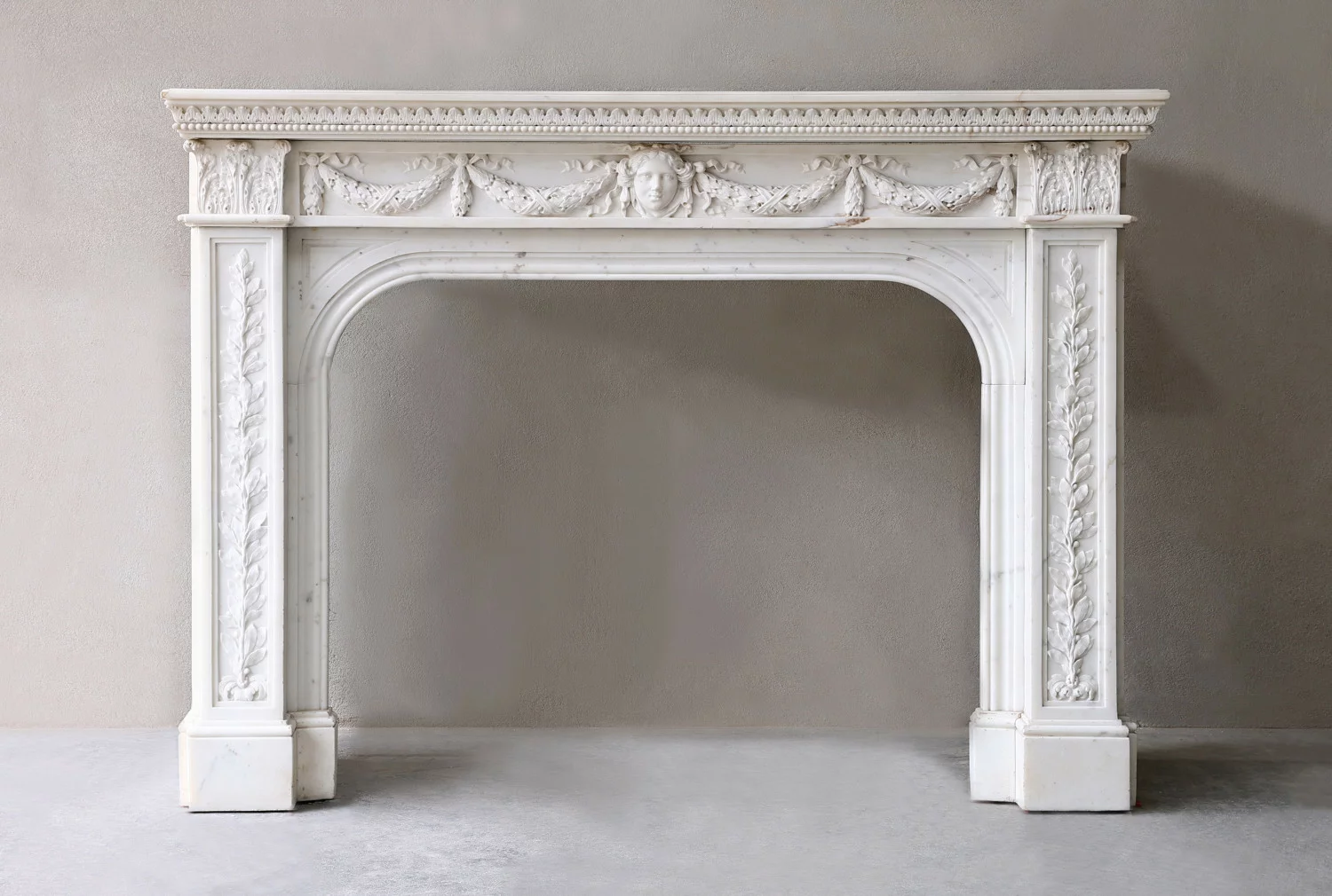 Antique Marble Mantel