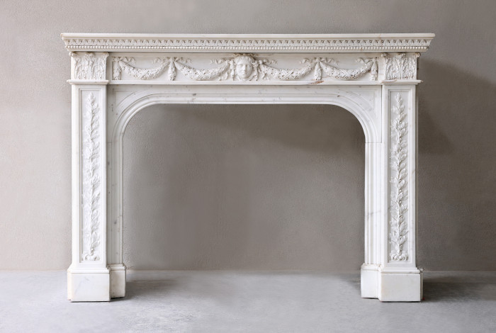 Antique Marble Mantel