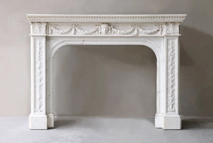 Antique Marble Mantel