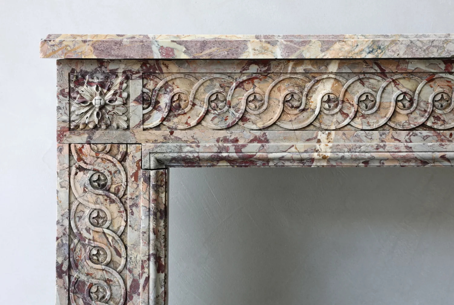 Louis XVI marble fireplace