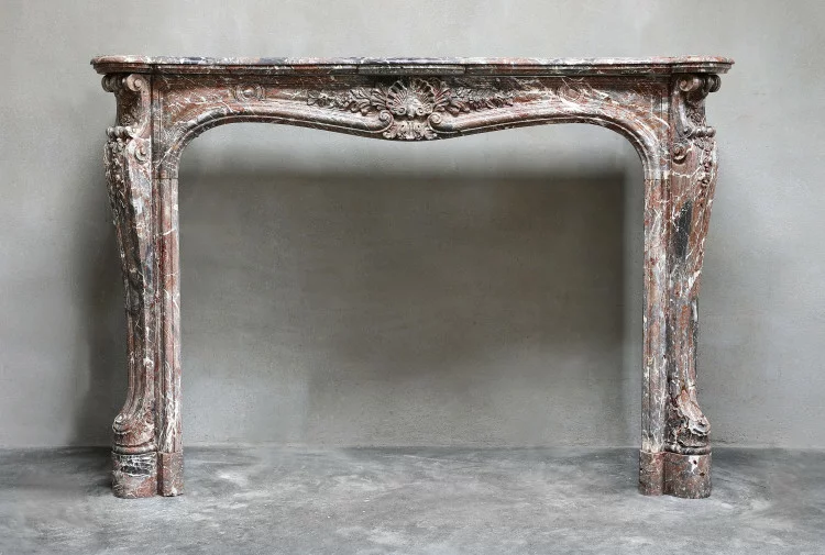 antique fireplace mantel