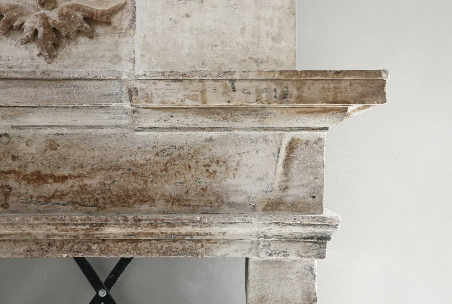 antique french fireplace