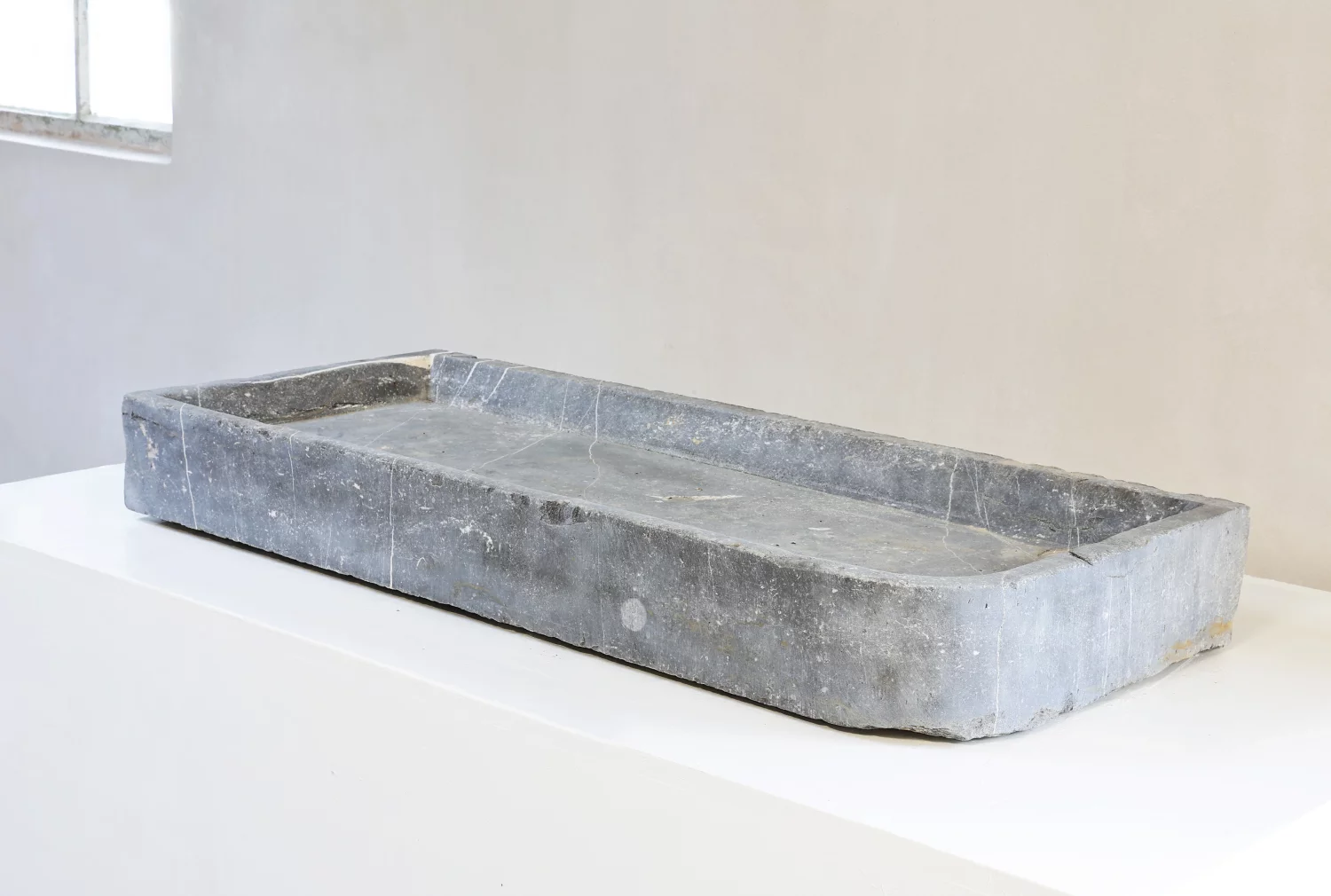 antique wash basin Belgian bluestone