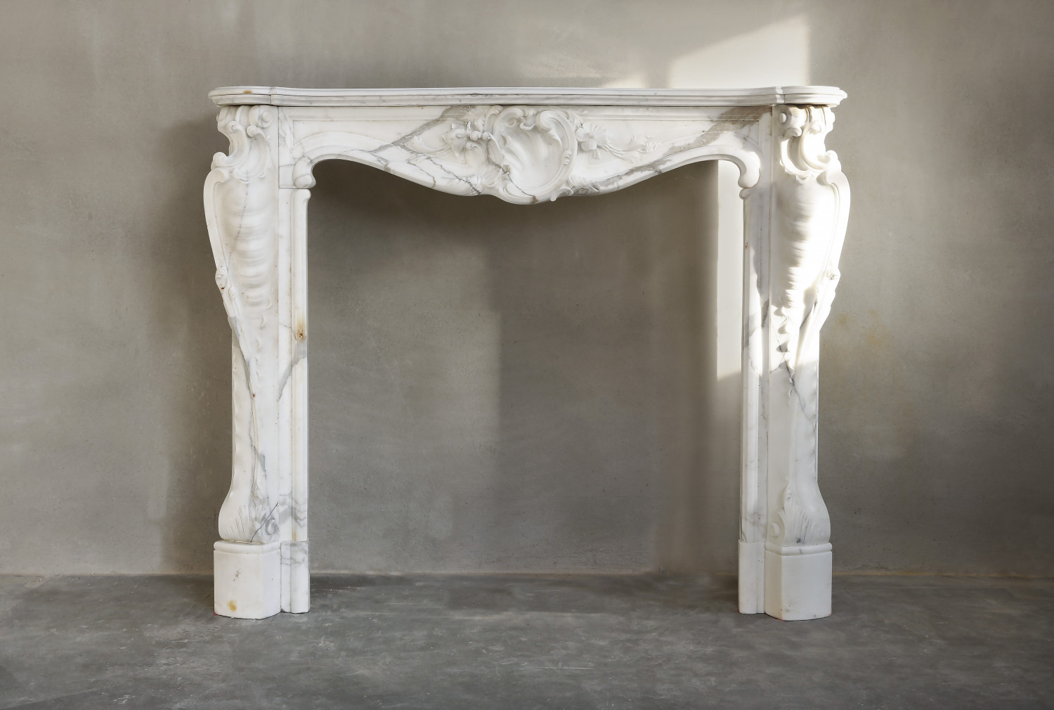 antique marble fireplace