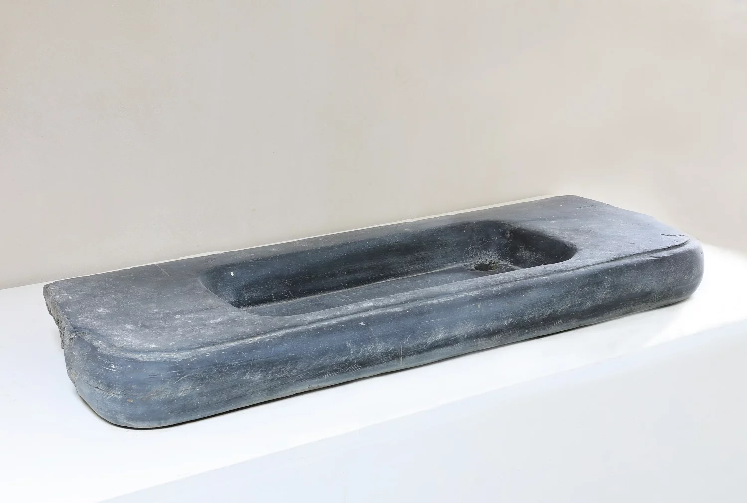 reclaimed sink of slate