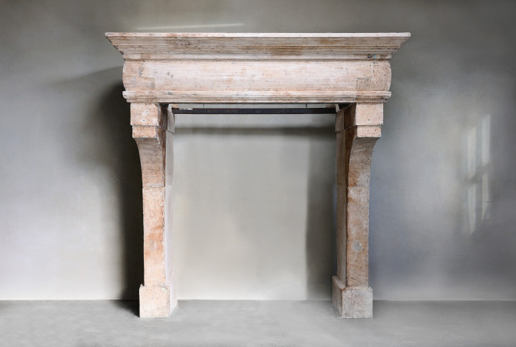 Antique castle chimney