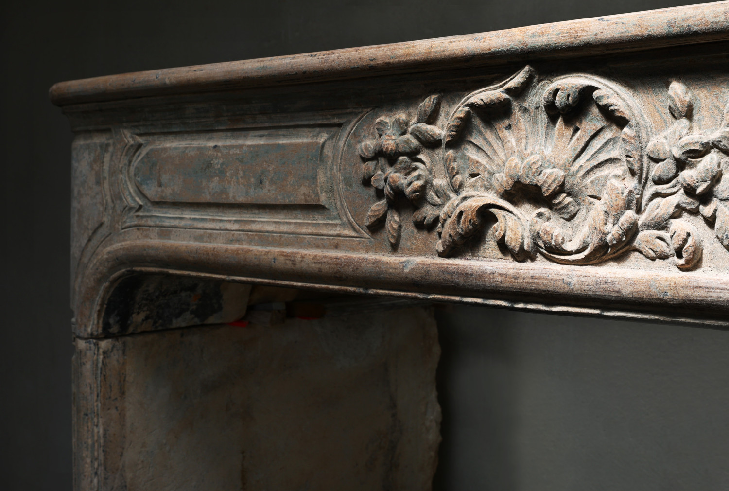 Louis XVI style fireplace