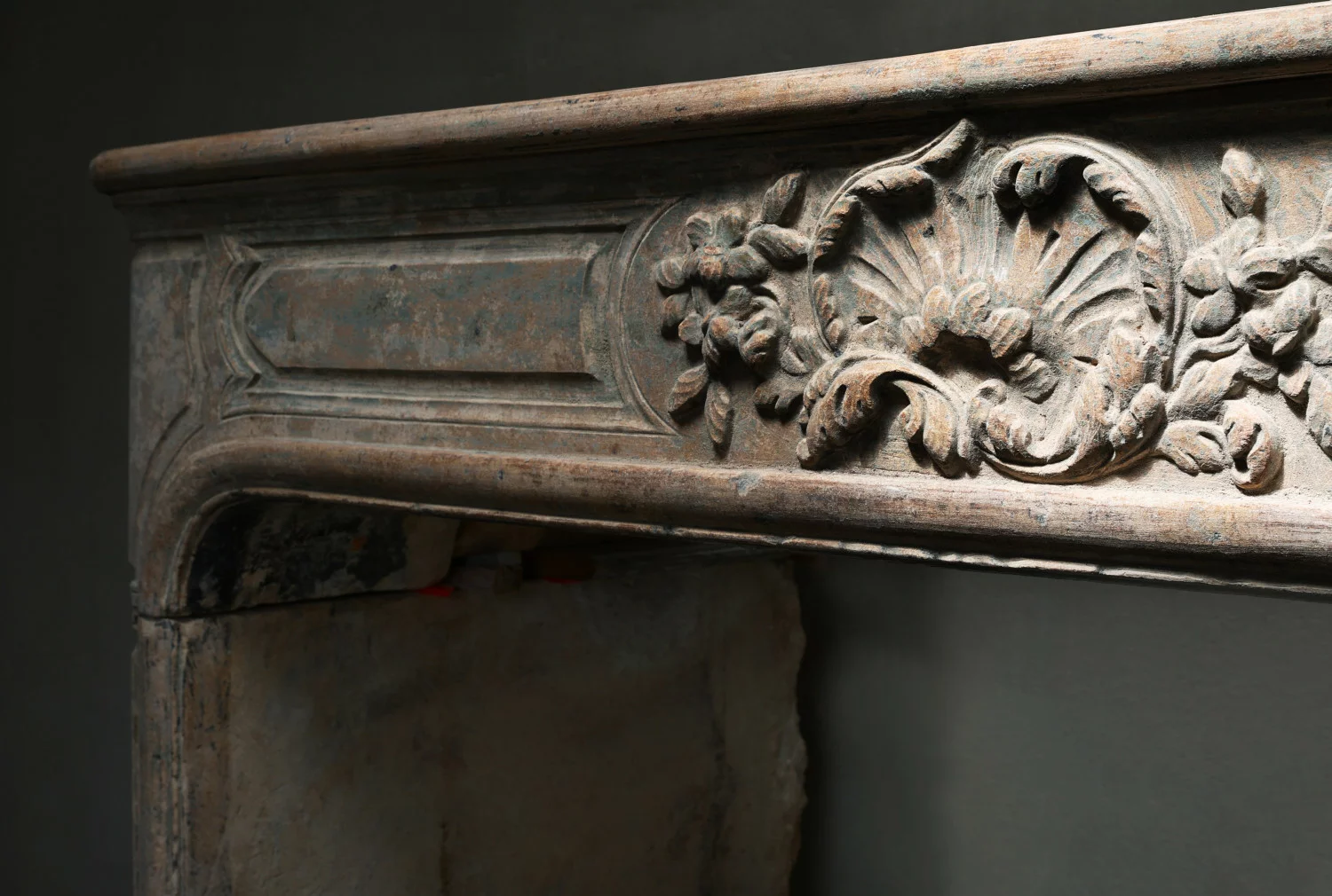 Louis XVI style fireplace