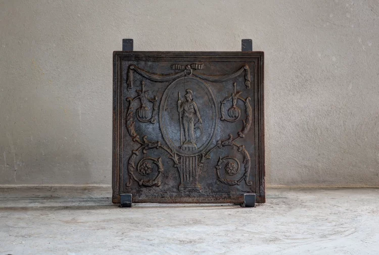 antique fireplate