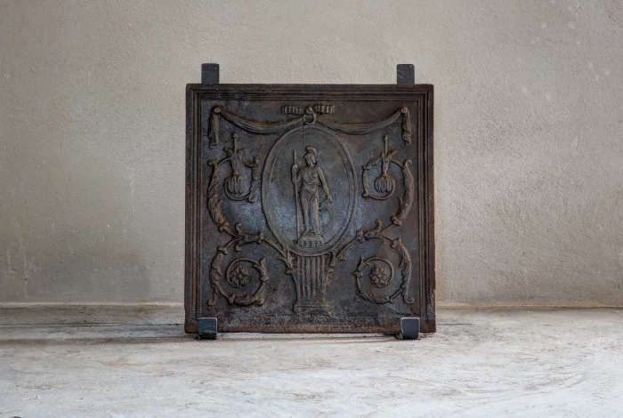 antique fireplate