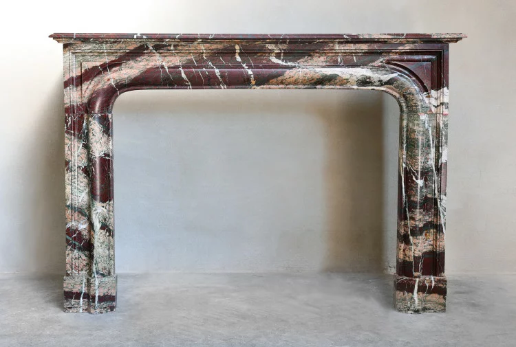 antique mantle of marble