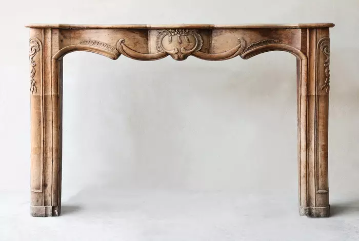Antique mantel