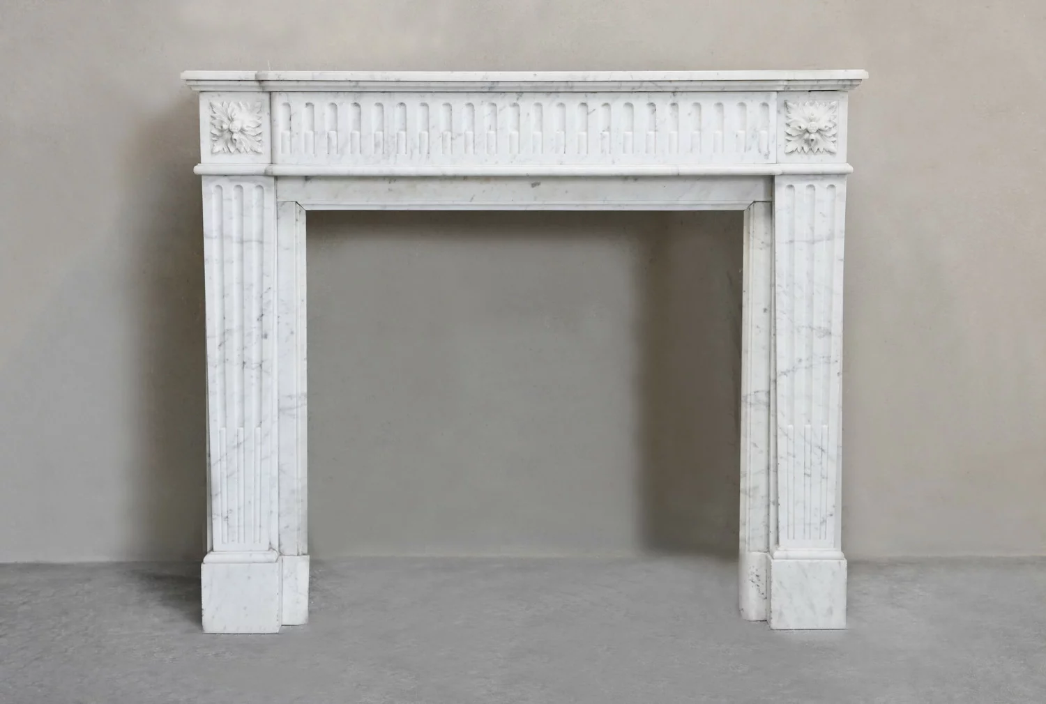 antique marble fireplace