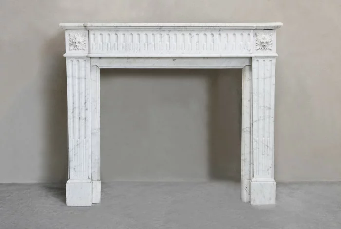 Antique mable fireplace