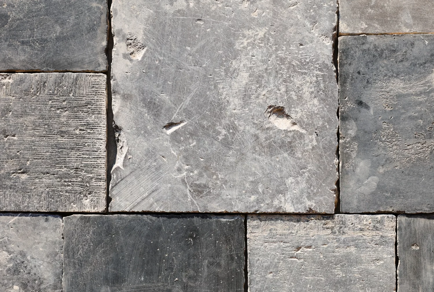 reclaimed bluestone slabs