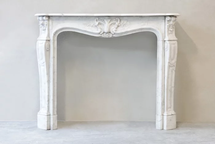 antique marble fireplace