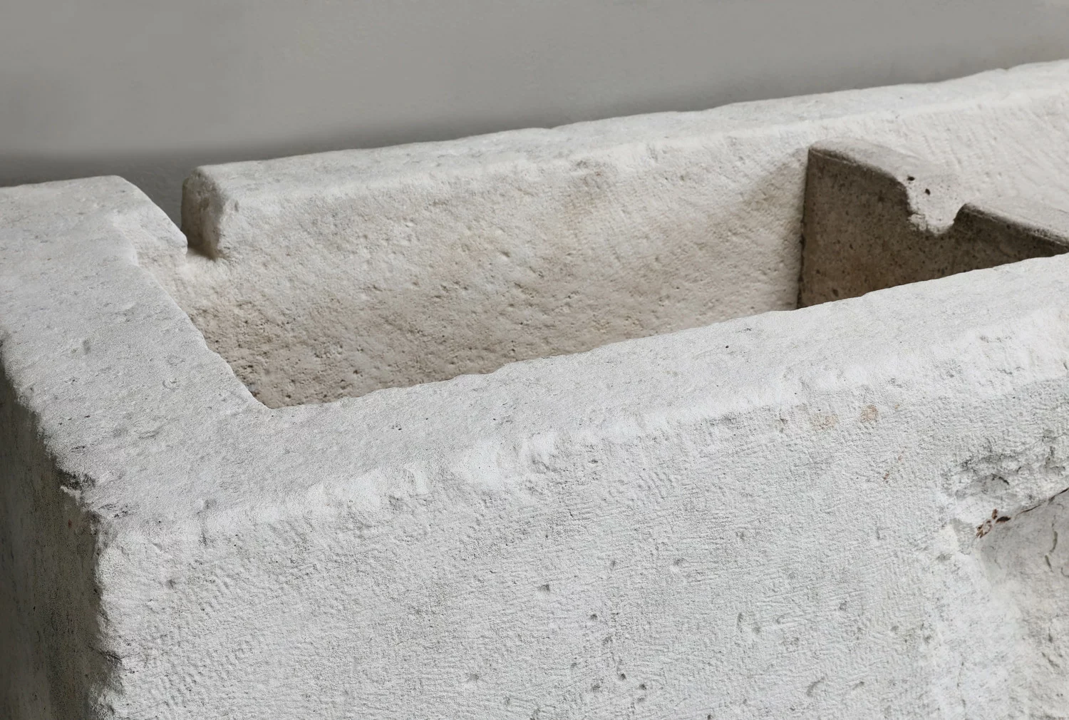 old trough of french limestone