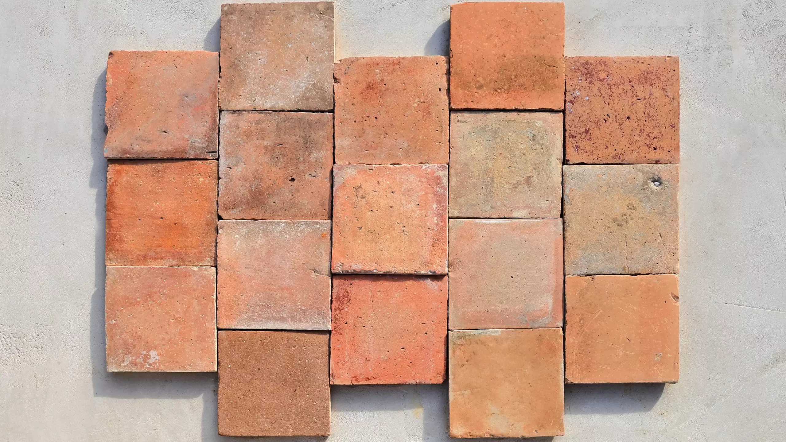 Antique tiles salmon | Terracotta