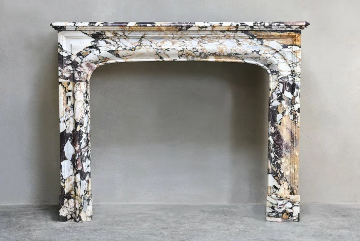 antique marble mantle