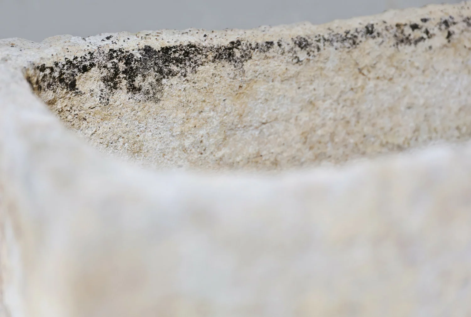 old sink of french limestone