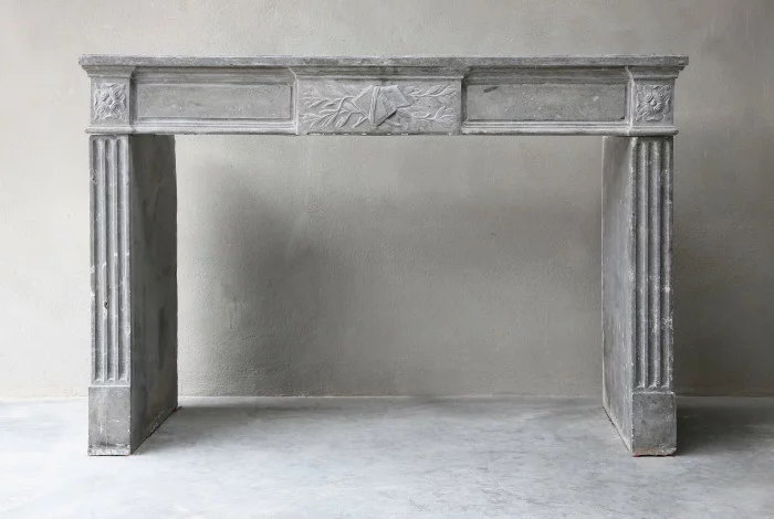 Antique french fireplace