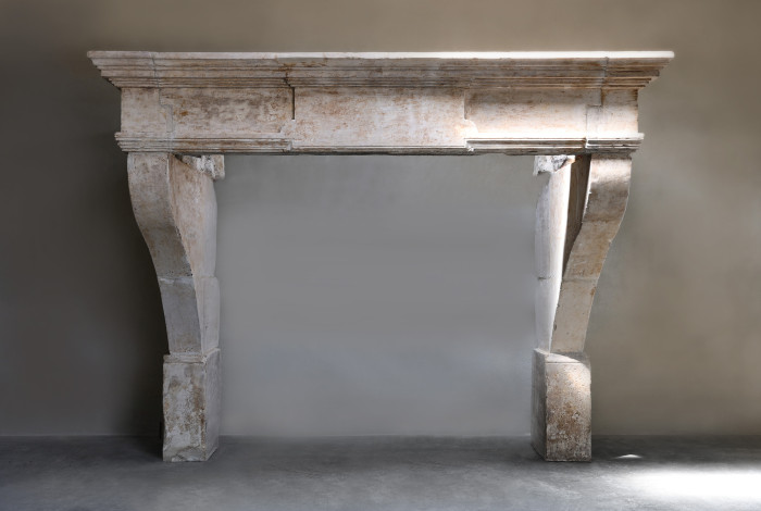 Antique castle fireplace